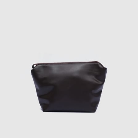 Kadın Kahverengi Sentetik Deri Minimal Tote Çanta [TG930318]