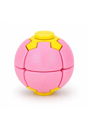 Spin Ball Stres Topu Fidget Oyuncak | Dönen Basmalı Dikkat ve Odak Geliştirici El Oyuncağı