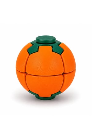 Spin Ball Stres Topu Fidget Oyuncak | Dönen Basmalı Dikkat ve Odak Geliştirici El Oyuncağı
