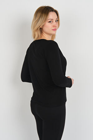 Sistas Kadın Tek Tokalı İnce Ceket 3980 Siyah