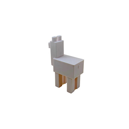 Minecraft Lama Figür - Minecraft Temalı 3D Mini Oyuncak