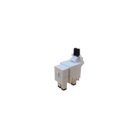 Minecraft Keçi Figür - Minecraft Temalı 3D Mini Oyuncak