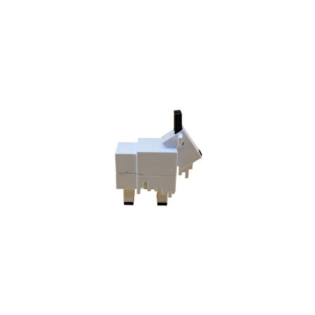 Minecraft Keçi Figür - Minecraft Temalı 3D Mini Oyuncak