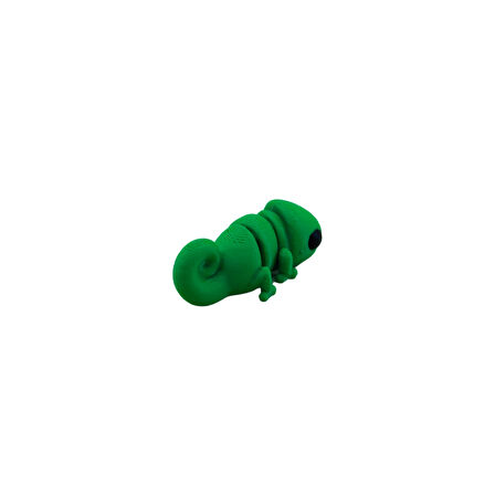 Bukalemun Figür - 3D Renk Değiştiren Mini Oyuncak