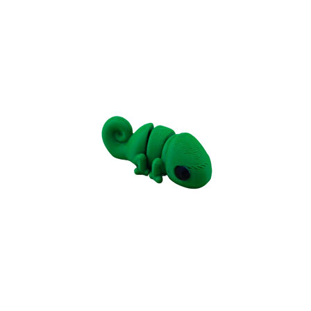 Bukalemun Figür - 3D Renk Değiştiren Mini Oyuncak