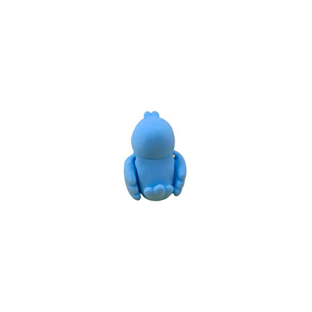 Mavi Aşk Kuşu - Aşk Temalı 3D Mini Figür