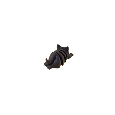 Tombul Kedi Figür - 3D Sevimli Hayvan Oyuncak