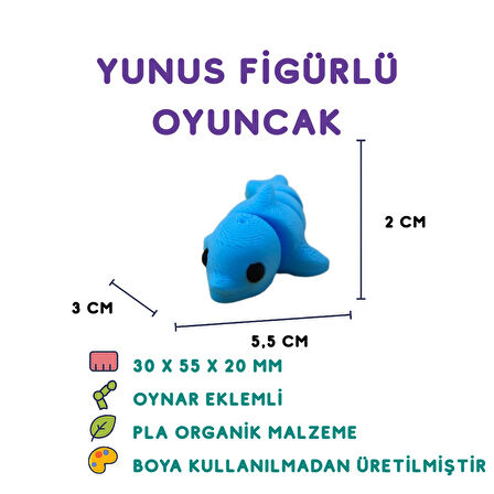 Yunus Figür - 3D Deniz Canlısı Oyuncak