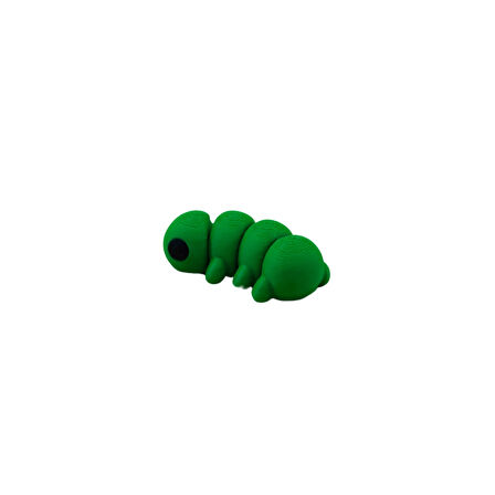 Tırtıl Figür - 3D Böcek Temalı Mini Oyuncak