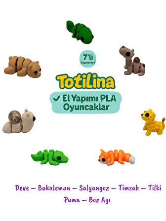 7'li Set Hayvan Figürleri