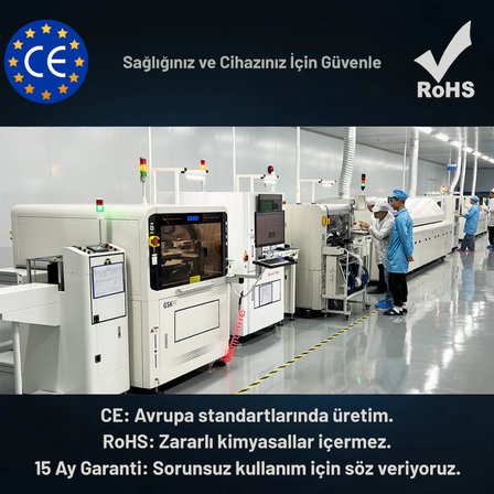 Apple iPhone 16 Uyumlu 3561mAh Yüksek Kapasiteli Batarya - Gelişmiş Akıllı Chip - Pil Sağlığı Destekli - Morfide M-Max