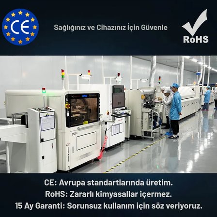 Apple iPhone 16 Plus Uyumlu 4674mAh Yüksek Kapasiteli Batarya - Gelişmiş Akıllı Chip - Pil Sağlığı Destekli - Morfide M-Max