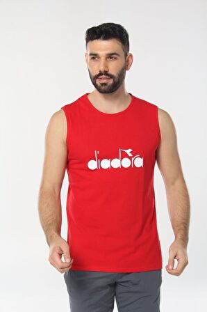 Diadora Therm Erkek Kırmızı Kolsuz T-shirt - 1ATL01-KIRMIZI