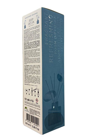 Farnia Premium Çubuklu Oda ve Ofis Kokusu 100 Ml Derin Okyanus Deep Ocean