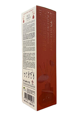 Farnia Premium Çubuklu Oda ve Ofis Kokusu 100 Ml Zengin Amber Rich Amber