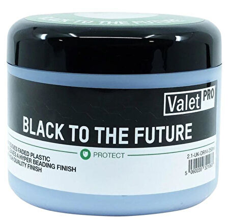 Valet Pro Black To The Future Plastik Trim Parlatıcı Ve Koruyucu 250ml.