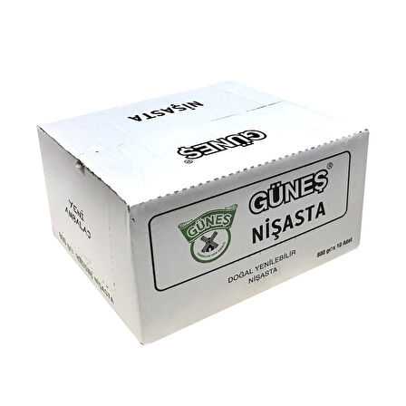 Güneş Mısır Nişastası 800 gr x 10 lu Koli