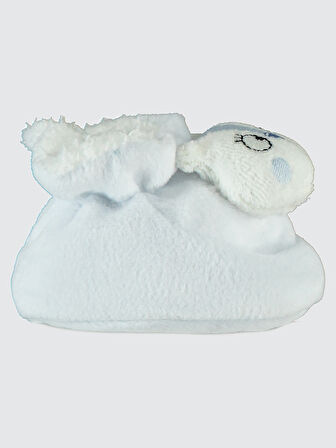 Albimini Bebek Çarık Patik 0-6 Mavi