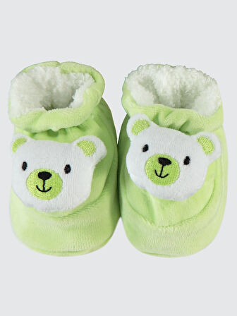 Albimini Bebek Çarık Patik 0-6 Ay Yeşil