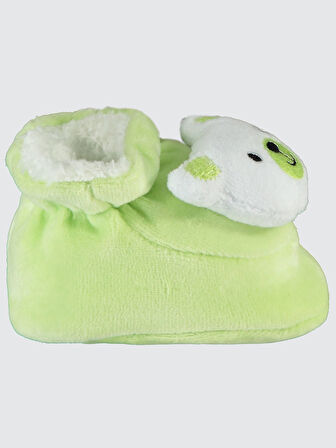 Albimini Bebek Çarık Patik 0-6 Ay Yeşil