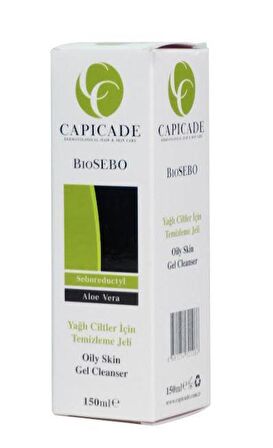 Capicade Anti-Akne Yağlı Ciltler İçin Temizleme Jeli 150 ml