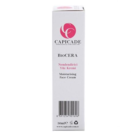 Capicade Nemlendirici Yüz Kremi 50 ml