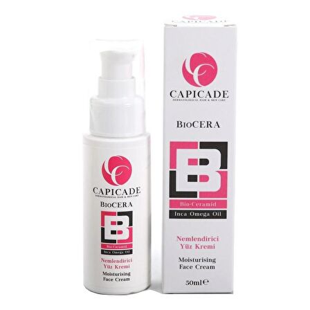 Capicade Nemlendirici Yüz Kremi 50 ml