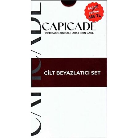 Capicade Cilt Beyazlatıcı Set