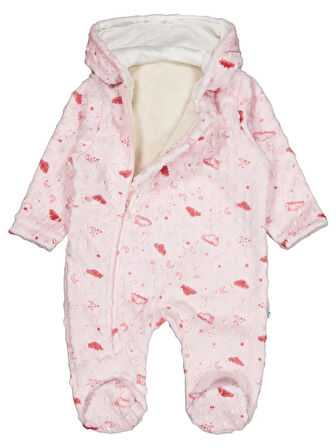 Minidamla Desenli Kozmonot 1-9 Ay Tulum - Pembe 3-6 Ay