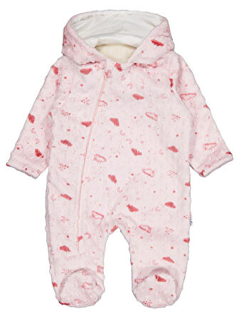 Minidamla Desenli Kozmonot 1-9 Ay Tulum - Pembe 3-6 Ay