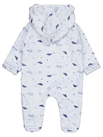 Minidamla Desenli Kozmonot 1-9 Ay Tulum - Mavi 6-9 Ay