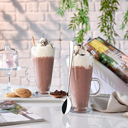 Hisar 3 Adet Çelik Latte Kaşığı
