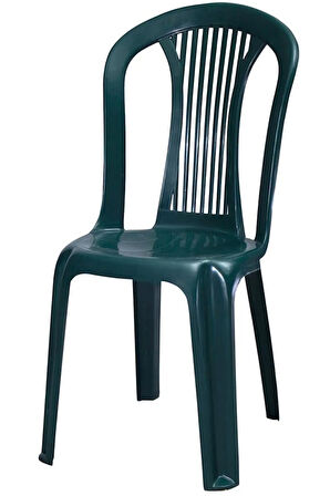 Ida Kolsuz Sandalye - Plastik Bahçe Balkon Sandalyesi (4 ADET)
