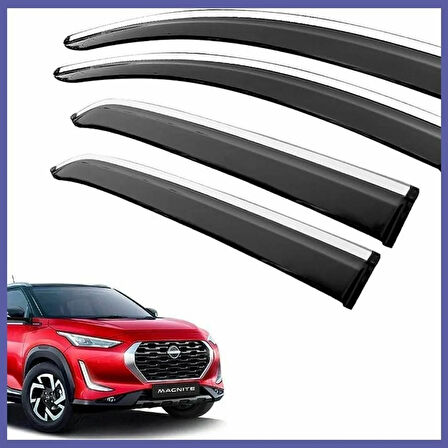 Boğaziçi  Toyota corolla cross cam rüzgarlığı kromlu 2020+