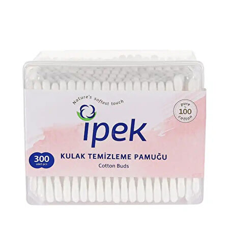 İpek Kulak Temizleme Pamuğu 300 Lü