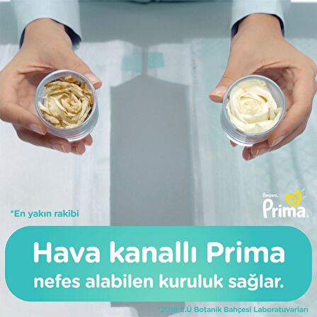 Prima Aktif Bebe 6 Numara X Large 80'li Bel Bantlı Bez