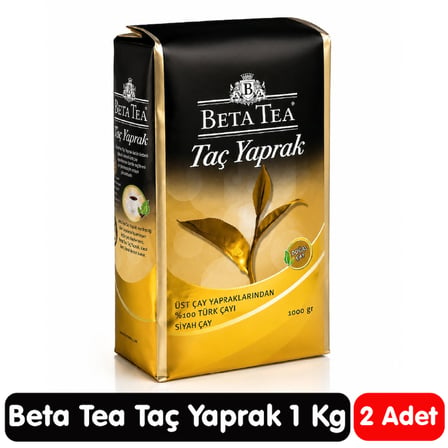 Beta Tea Taç Yaprak Siyah Çay 2x1 Kg