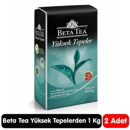 Beta Tea Yüksek Tepeler Siyah Çay 2x1 Kg