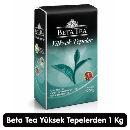 Beta Tea Yüksek Tepeler Siyah Çay 1 Kg