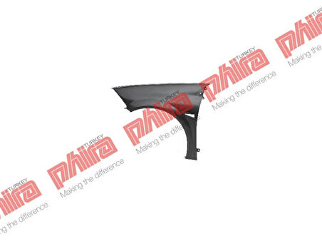 Renault On Camurluk Sol Sinyal Delikli Plastık Megane II 03>08 - Phira Mg-02510