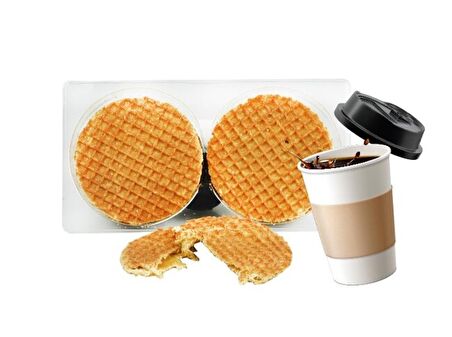 Today Caramel Waffle 132 Gr. 6lı (1 Paket)