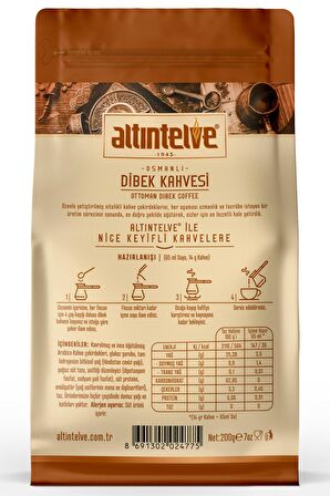 Altıntelve 200 gr Türk Kahvesi