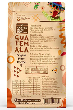 Guatemala Filtre Kahve 250 gr