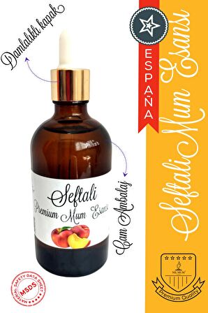 Nil Mum Premium Mum Esansı Şeftali 100 ml