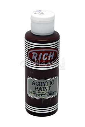 Rich Akrilik Boya 130 CC Kızıl Kahve AK-130-222
