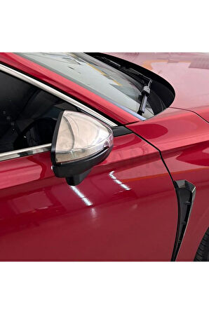 HondaCivic Fe Krom Ayna Kapağı 2 Parça Paslanmaz Çelik 2021>