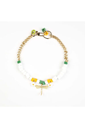 Drafonfly In Love With Daisy Özel Tasarım Kolye