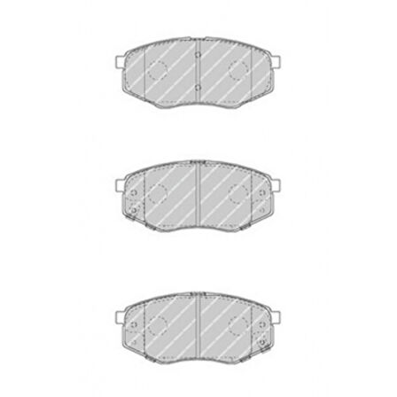 Hyundaı Fren Balatası On Hyundaı İx20 10-> Soul II 14-> - Braxıs Ab0619