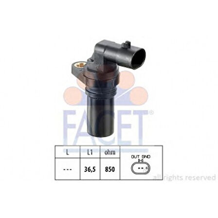 Chrysler Krank MILI Sensoru Doblo Grande Punto Linea İdea Panda Punto Strada Lancıa Musa Agıla Astra Corsa Ti - Facet 9.0407