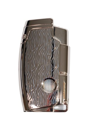 Parmida Çift Torch Pürmüz Gunmetal Puro Çakmağı - TR8941